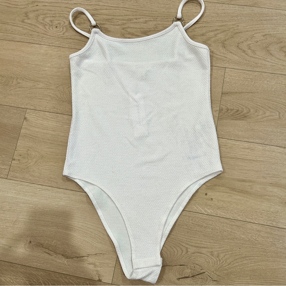 Topshop White Kids Bodysuit